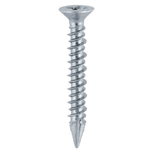 Load image into Gallery viewer, TIMCO Window Fabrication Screws Countersunk PH High-Low Thread Slash Point Zinc - 4.3 x 25 Box OF 1000 - 104Z
