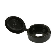 Load image into Gallery viewer, TIMCO Hinged Screw Caps Large Black - To fit 5.0 to 6.0 Screw TIMpac OF 50 - LHCCBLACKP
