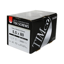 Load image into Gallery viewer, TIMCO Self-Drilling Heavy Section Silver Screws with EPDM Washer,All Sizes,Box 100pcs
