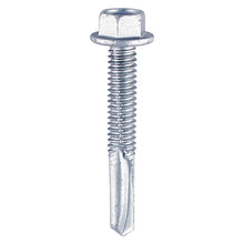 Load image into Gallery viewer, TIMCO Self-Drilling Heavy Section Silver Screws - 5.5 x 32 Box OF 100 - ZH32B
