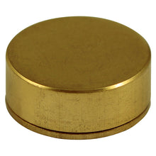 Load image into Gallery viewer, TIMCO Threaded Screw Caps Solid Brass Polished Brass - 18mm TIMpac OF 4 - TSC18PBP
