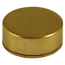 Load image into Gallery viewer, TIMCO Threaded Screw Caps Solid Brass Polished Brass - 12mm TIMpac OF 4 - TSC12PBP
