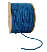 Load image into Gallery viewer, Yuzet Blue Polypropylene Rope 6m x 500mm Drum Cable pulling draw cord  strapping
